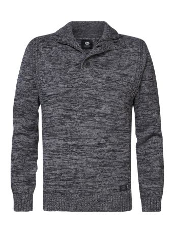 Petrol Industries Trui MEN KNITWEAR COLLAR M 3030 KWC206 9091
