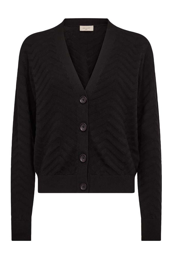 FQDODO CARDIGAN 202187 BLACK