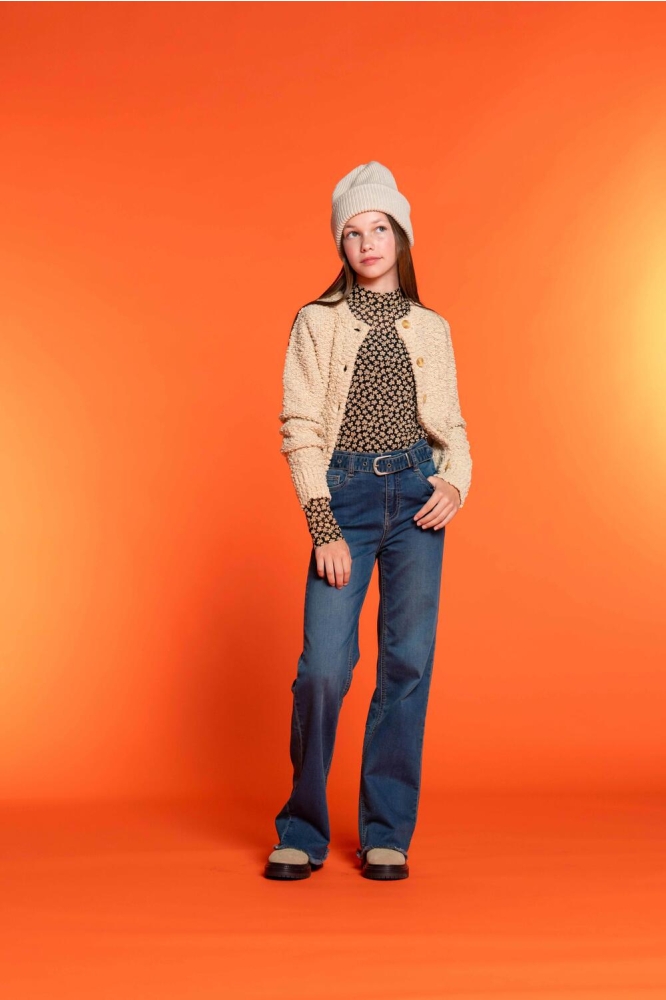 CARDIGAN POPCORN 34508K 10 720 Sand