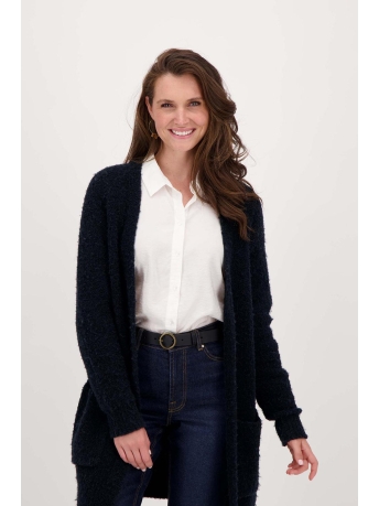 Zusss Vest GEBREID VEST 0306 040 4004 DONKERBLAUW