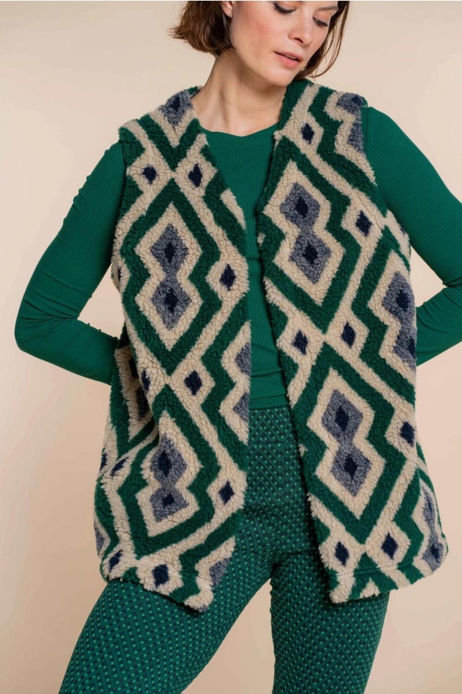 TEDDY GILET MT PRINT 34601 20 720