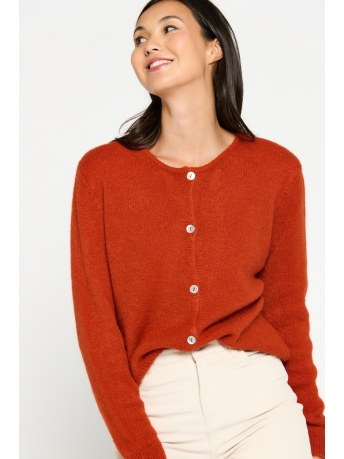 LolaLiza Vest N CARDICHIC 04101089 1272 Brique Orange