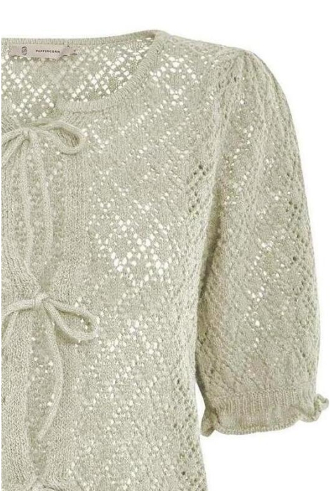 Peppercorn pc7804 aya tie knit blouse