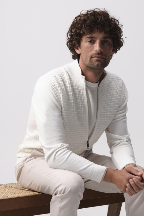 Campbell ecru heren vest | Sfeerbeeld, In situatie