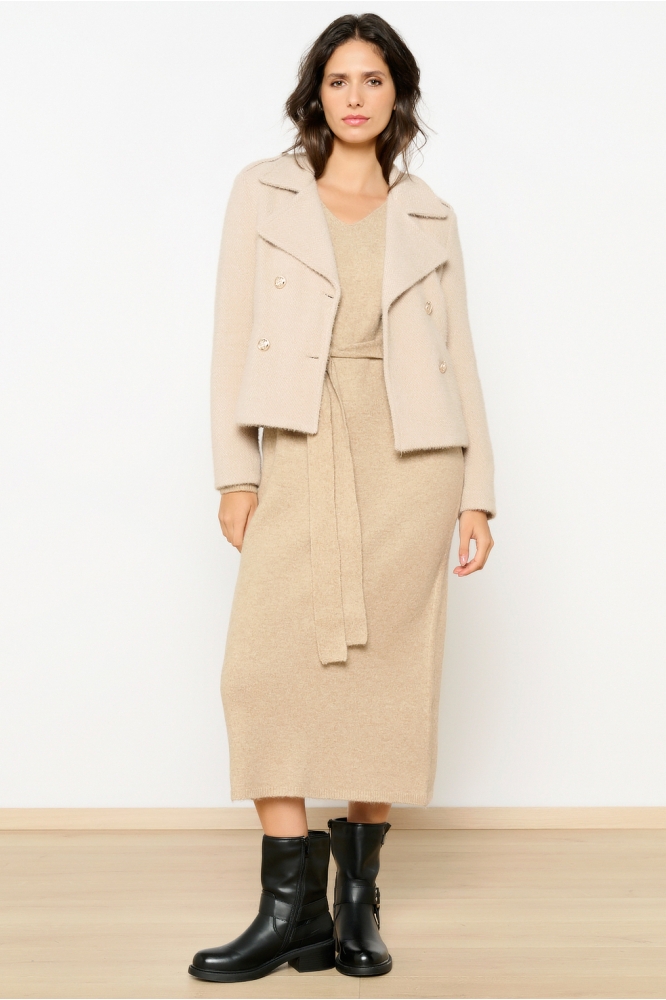 LolaLiza beige dames jas | Model