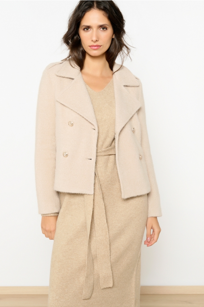 LolaLiza beige dames jas | 