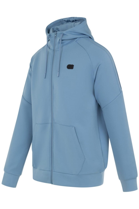 Cruyff blauwe heren vest | Zijaanzicht