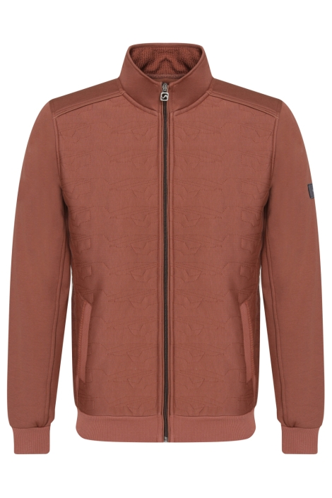 Gabbiano bruine heren vest | Vooraanzicht