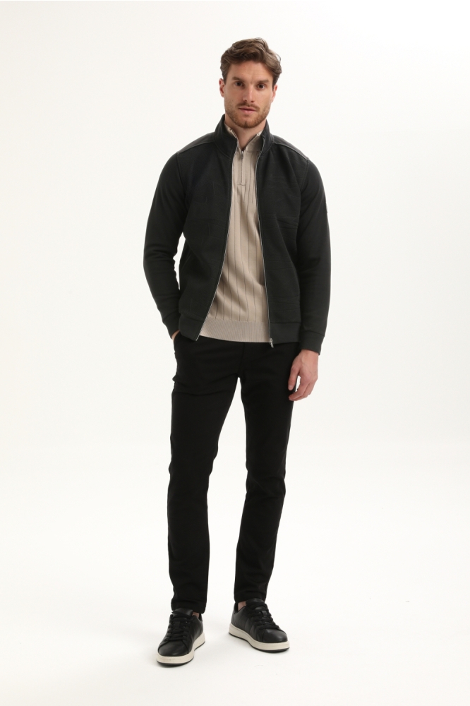 Gabbiano zwarte heren vest | Model