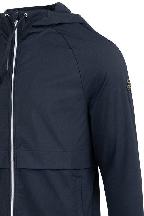 Cruyff zwarte heren jas | Close up