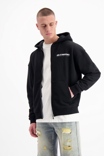 Black Bananas Vest TTD ZIP HOODIE 1 125 2 31 BLACK