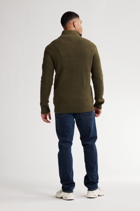 Petrol Industries groene heren trui | Model