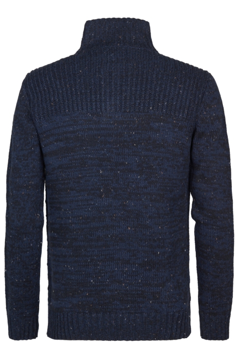 Petrol Industries blauwe heren trui | Achteraanzicht