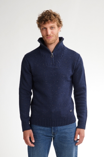 Petrol Industries KNITTED HALF ZIP SWEATER DENVER M 3050 KWC258 5090
