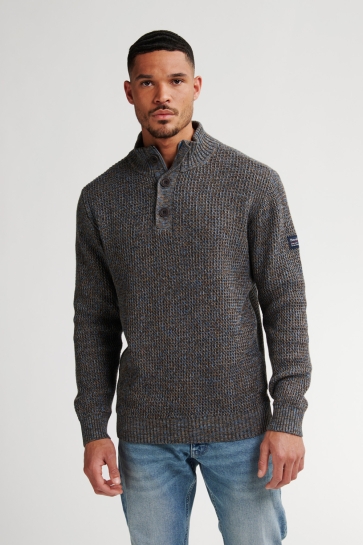 Petrol Industries Trui KNITTED JUMPER SALEM M 3050 KWC270 5190 INDIE BLUE