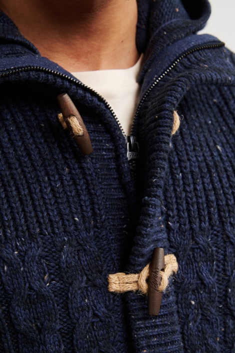 Petrol Industries blauwe heren vest | Unique Selling Point