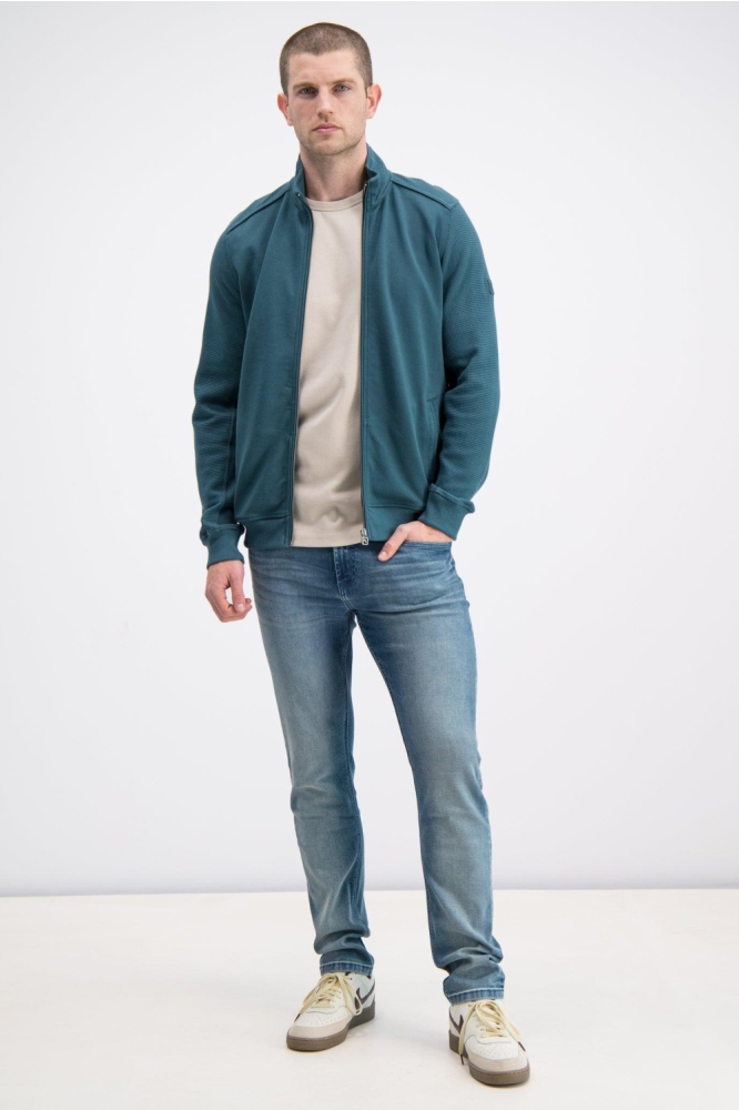 Gabbiano blauwe heren vest | Model