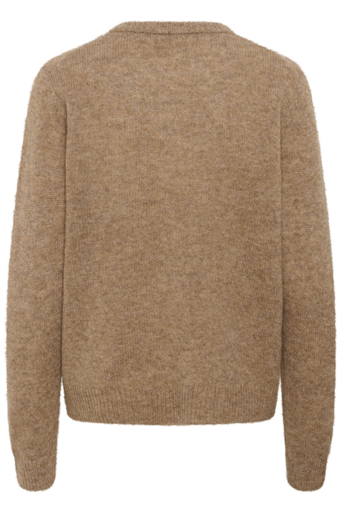 Culture camel dames vest | Achteraanzicht