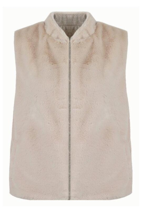 C&S The Label dames gilet | Vooraanzicht