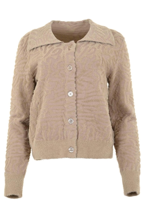 Maicazz beige dames vest | Vooraanzicht