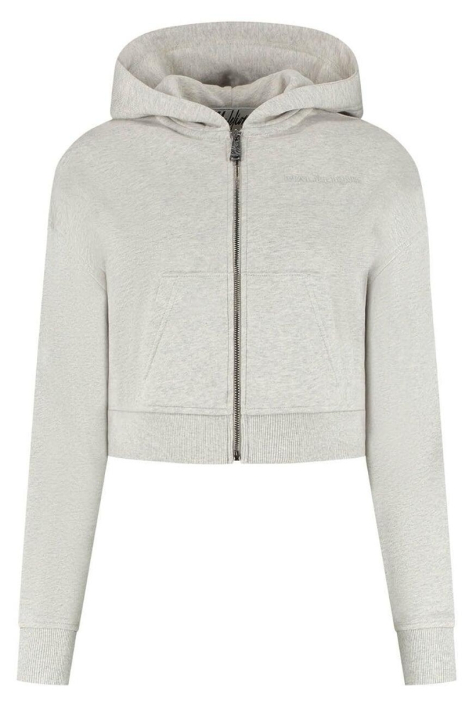 Malelions grijze dames vest | Vooraanzicht