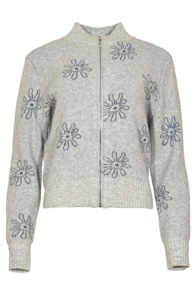 Maicazz grijze dames vest | Vooraanzicht