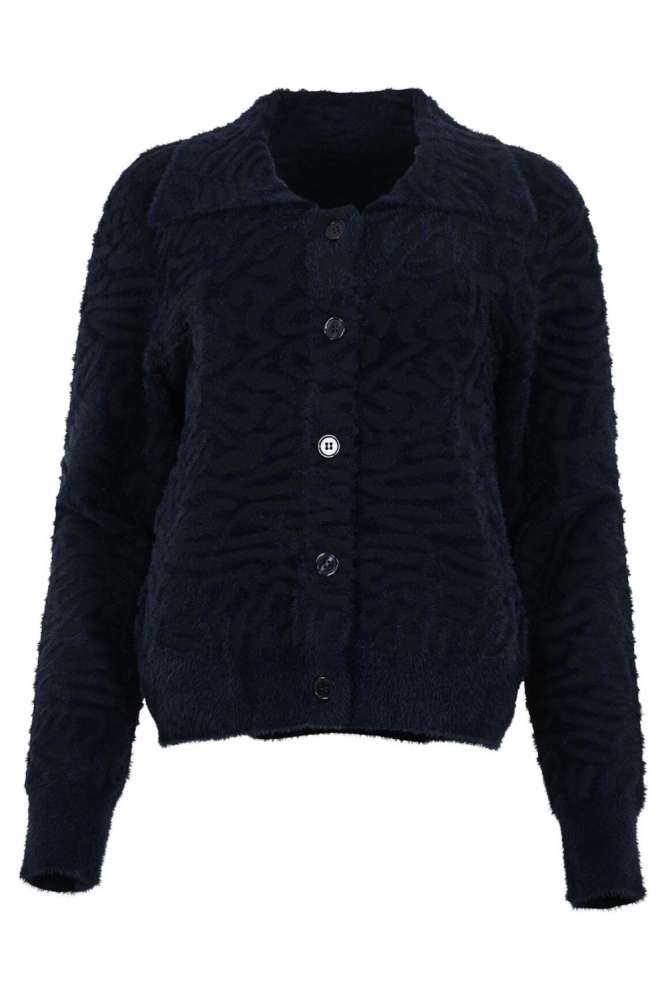 Maicazz blauwe dames vest | Vooraanzicht
