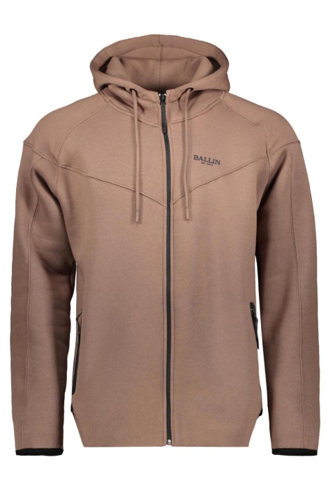 Ballin bruine heren sweater | Vooraanzicht