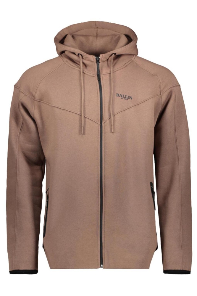 Ballin bruine dames sweater | Vooraanzicht