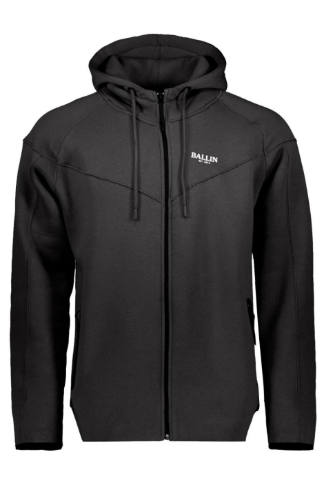 Ballin zwarte heren sweater | Vooraanzicht