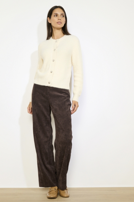 LolaLiza beige dames vest | Model