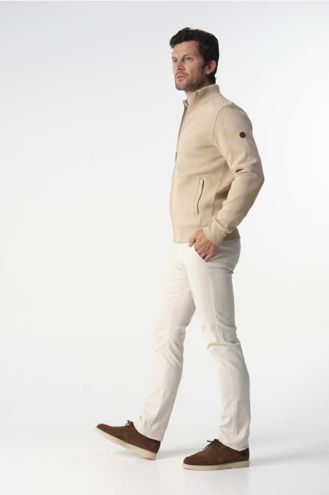 Campbell zand heren vest | Model