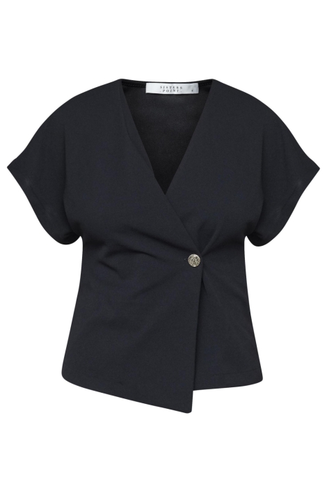 SisterS point zwarte dames t-shirt | Vooraanzicht