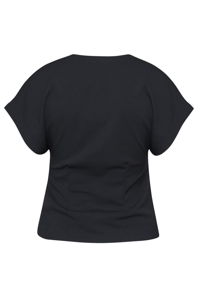 SisterS point zwarte dames t-shirt | Achteraanzicht