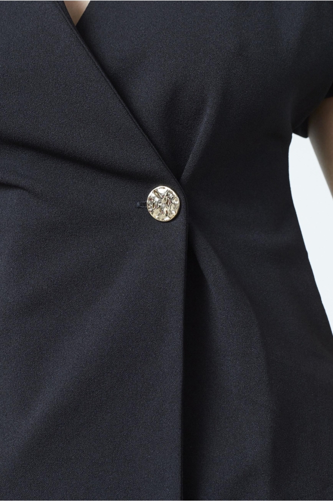 SisterS point zwarte dames t-shirt | Close up