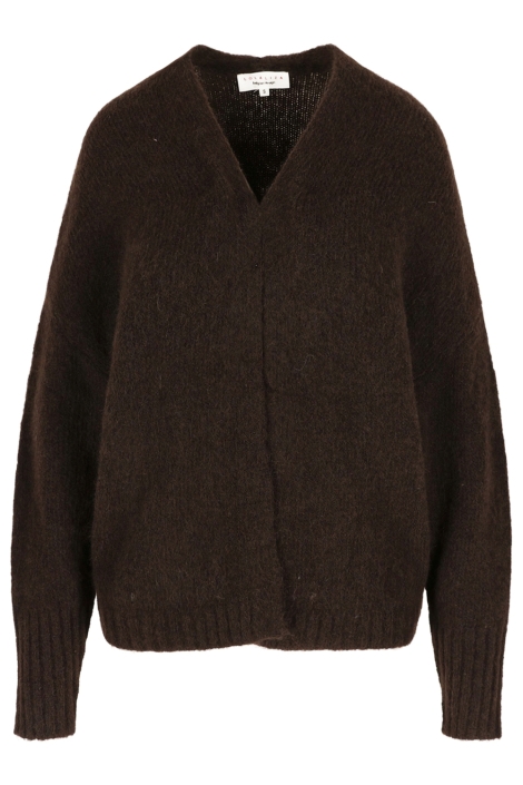 LolaLiza bruine dames vest | Vooraanzicht