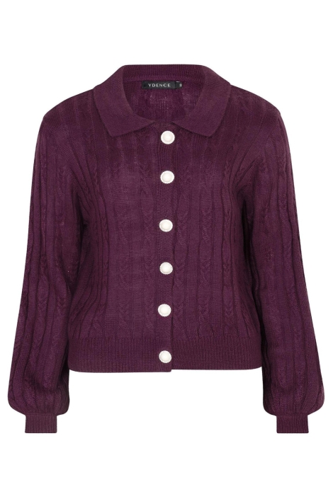 Ydence bordeaux dames vest | Vooraanzicht