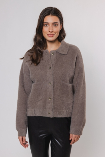 Rino & Pelle BOXY JACKET BUBBLY 700NOOS TAUPE
