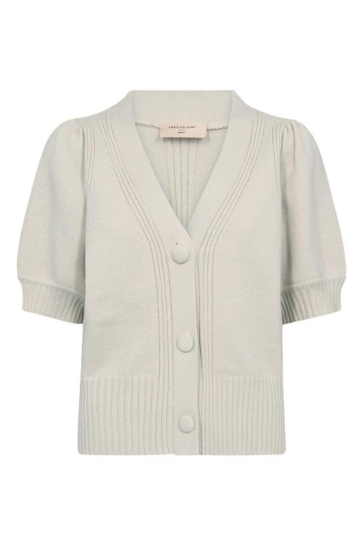 Freequent Vest FQALPI CARDIGAN 206125 MOONBEAM