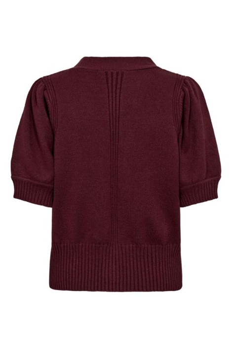 Freequent bordeaux dames vest | Achteraanzicht