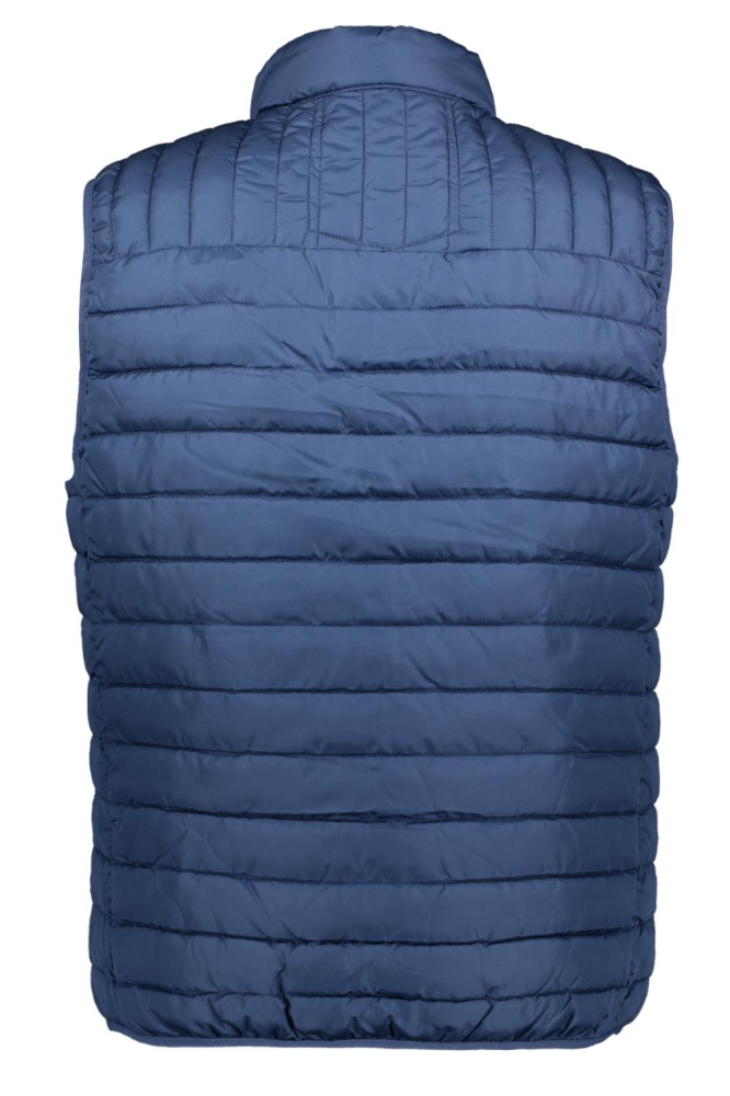 Lerros blauwe heren jas | Achteraanzicht