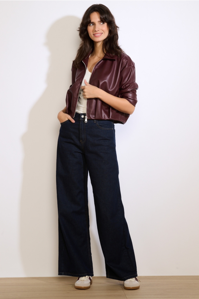 LolaLiza bordeaux dames jas | Model