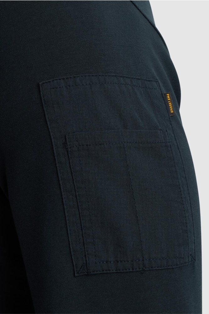 PME legend blauwe heren sweater | Close up