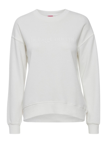 The Jogg Concept Trui JCSAFINE SWEATSHIRT 22800015 OFF WHITE 114800