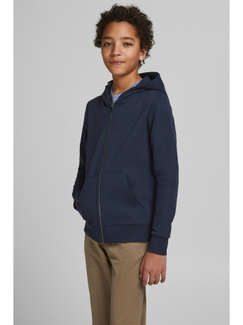 Jack & Jones Junior Vest JJEBASIC SWEAT ZIP HOOD NOOS JNR 12182519 Navy Blazer