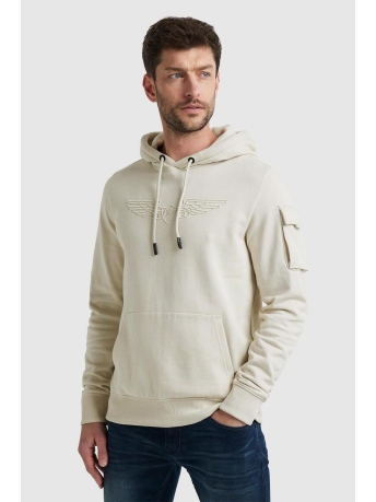 PME legend Trui HOODED BRUSHES SOFT FLEECE PSW2208412 7013
