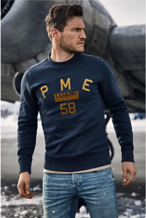 PME legend r-neck soft interlock sweat