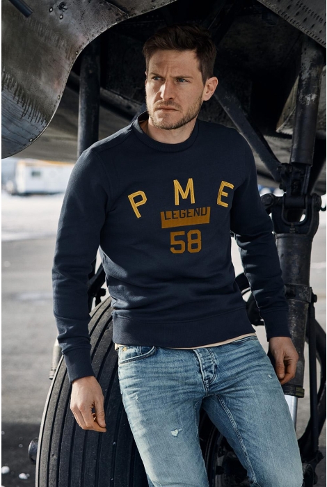 PME legend r-neck soft interlock sweat