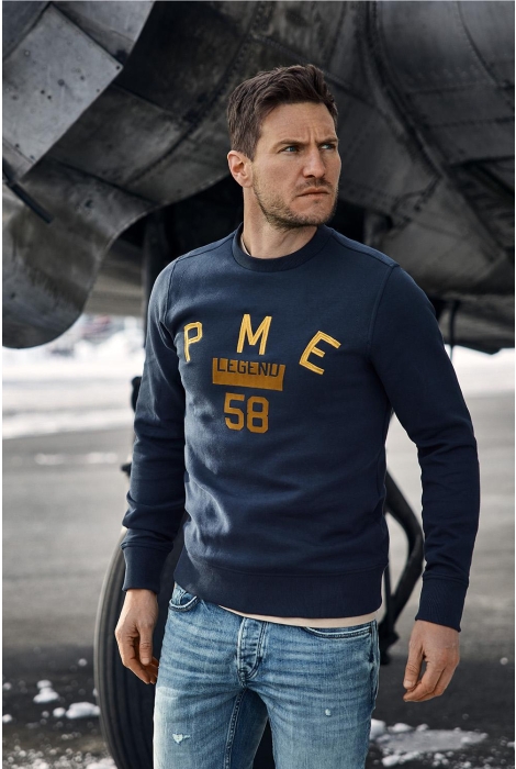 PME legend r-neck soft interlock sweat