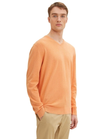 Tom Tailor Trui GEVLEKTE TRUI MET V HALS 1027665XX10 22247